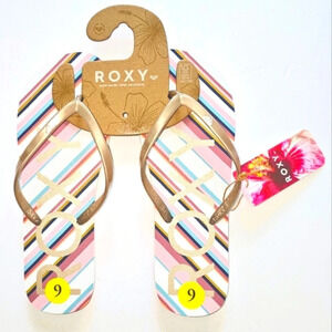 Roxy Striped FlipFlops